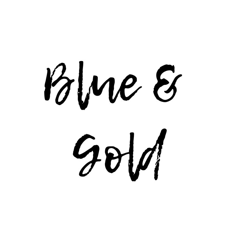 Blue & Gold