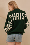 OVERSIZED Christmas Sweater with Lettering