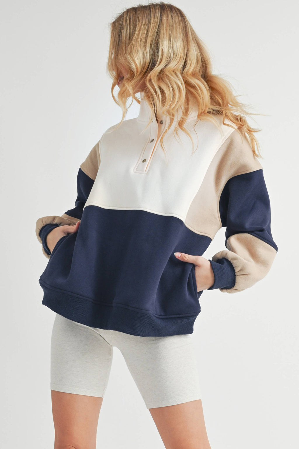 Colorblock Pullover