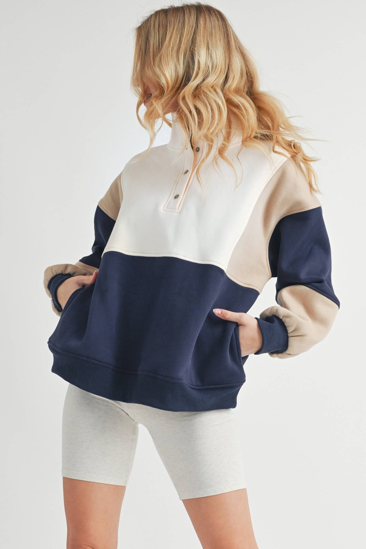 Colorblock Pullover