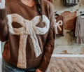The Cocoa Bow Sweater